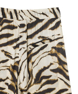 Printed Stretch Satin Elastica