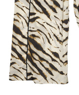 Printed Stretch Satin Elastica