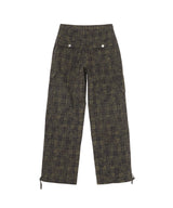 Stretch Cotton Pocket Cargo Pants Printed