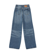 Light Weight Denim Baggy Jeans-GANNI-Forget-me-nots Online Store