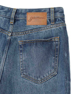 Light Weight Denim Baggy Jeans-GANNI-Forget-me-nots Online Store