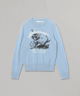 Graphic Wool Sweater Mermaid