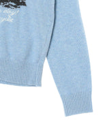 Graphic Wool Sweater Mermaid