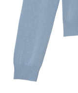 Light Cotton Argyle Cardigan