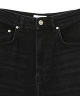 Broderie Anglaise Denim Cropped