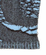 Rust Float Stitch Knitted Sweater