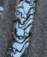 Rust Float Stitch Knitted Sweater