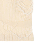 Rust Float Stitch Knitted Sweater