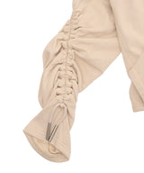 Gladia Gathered Wrap Hoodie