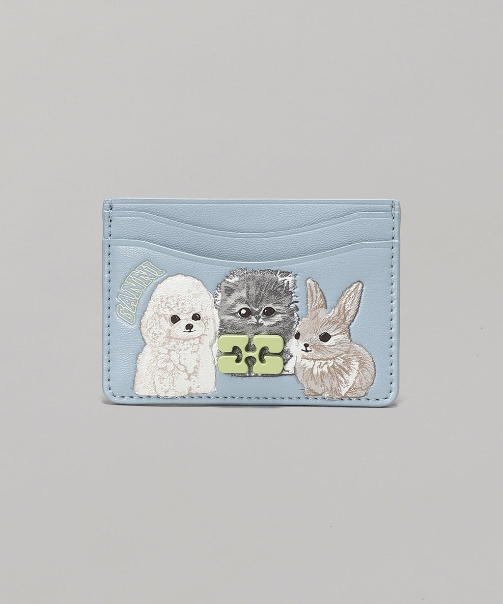 ガニー(GANNI)｜Ganni Bou Card Holder Animals - 252254413035