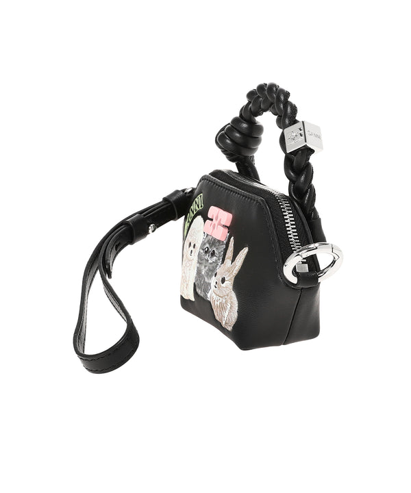 Ganni Bou Bag Nano Animals-GANNI-Forget-me-nots Online Store