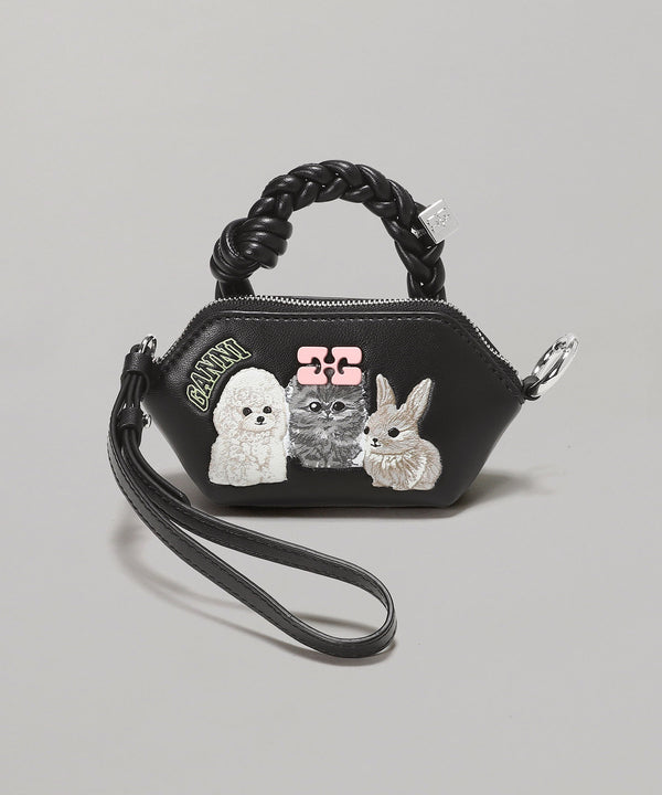 Ganni Bou Bag Nano Animals-GANNI-Forget-me-nots Online Store