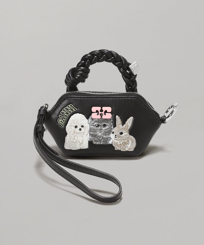 Ganni Bou Bag Nano Animals-GANNI-Forget-me-nots Online Store