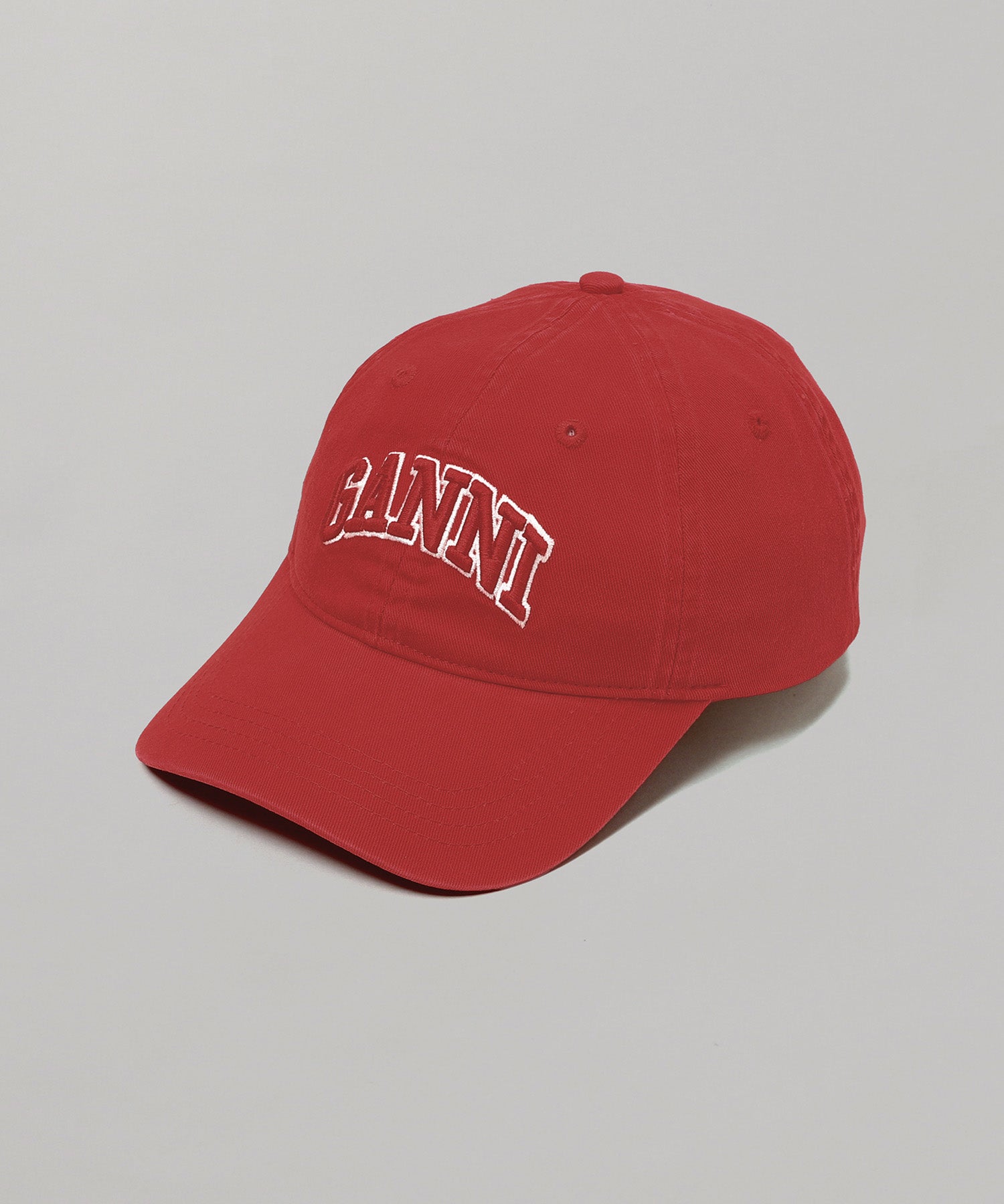 ハット GANNI CAP CANVAS Black Black Canvas Cap | GANNI US