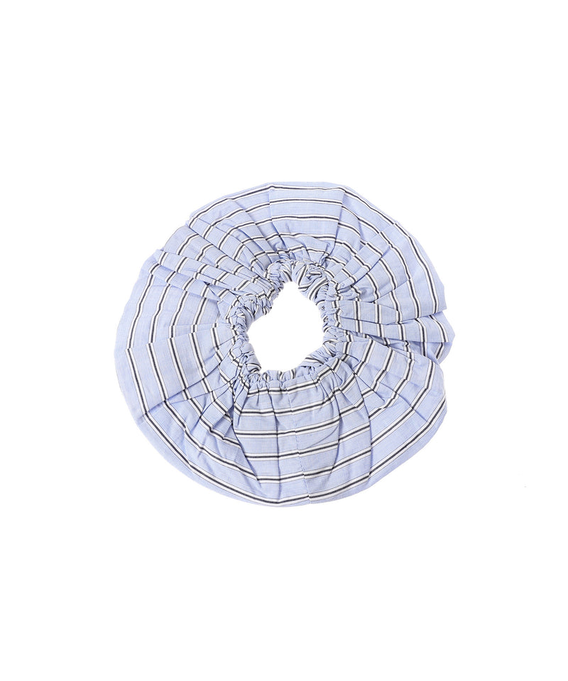 Stripe Cotton Scrunchie-GANNI-Forget-me-nots Online Store