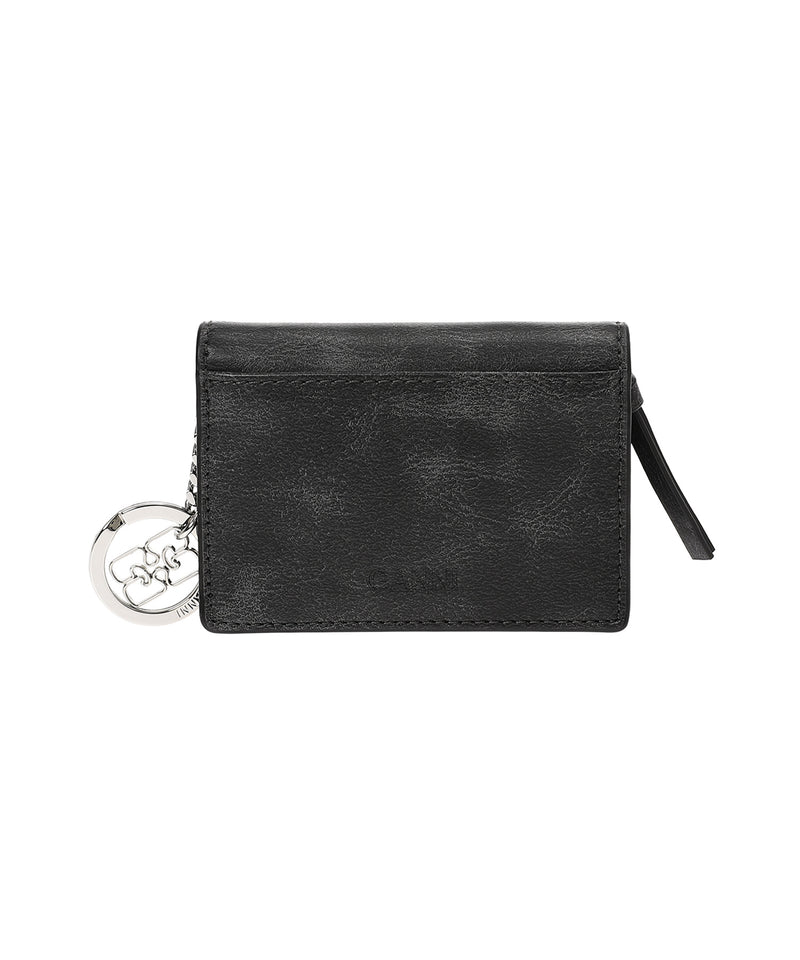 Ganni Bou Card Holder With Flap Vintage-GANNI-Forget-me-nots Online Store