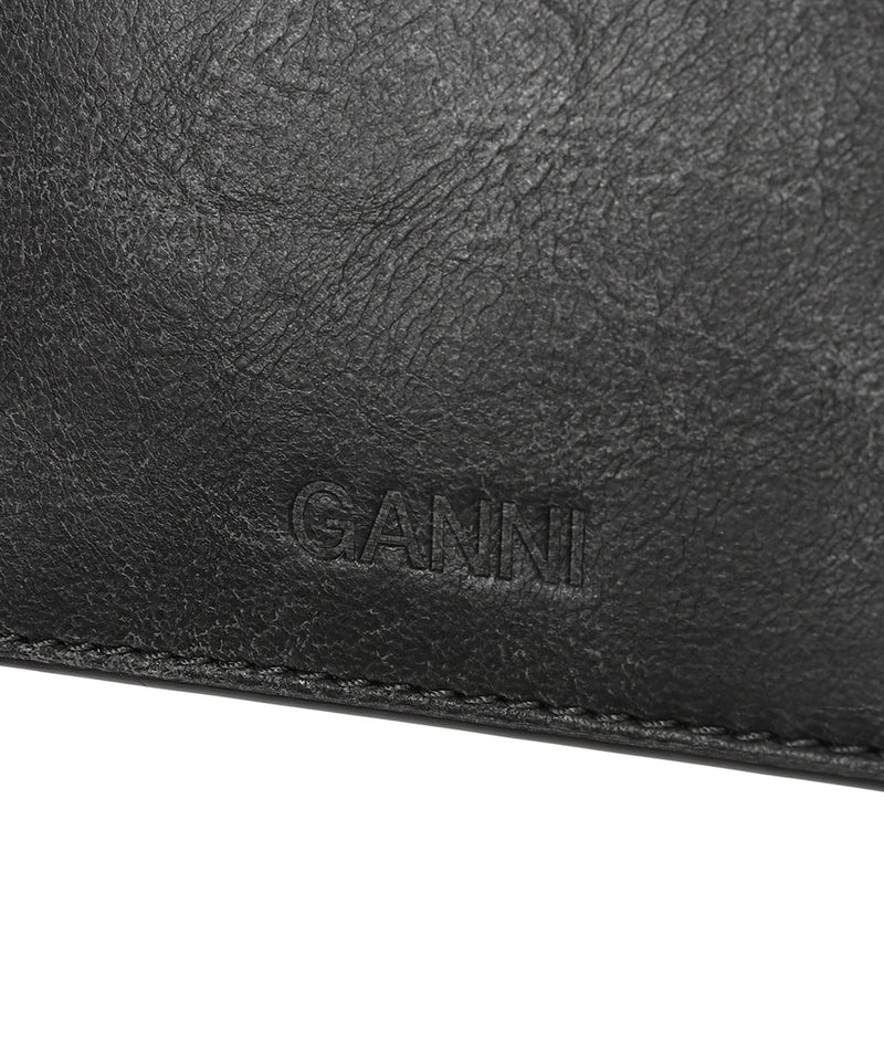 Ganni Bou Card Holder With Flap Vintage-GANNI-Forget-me-nots Online Store