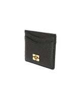 Ganni Bou Card Holder Grained Gold-GANNI-Forget-me-nots Online Store