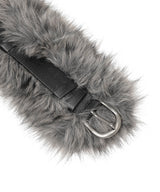 Belted Fur Short Muffler