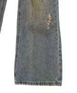 Unisex Dedtroyed Wide-Leg Jeans-Andersson Bell-Forget-me-nots Online Store