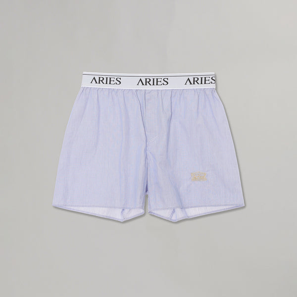 Stripe Poplin Classic Boxer Shorts｜アリーズ(Aries)｜Forget-me