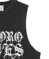 トップス Aries Slashed Vest Aries Arise - Slashed Shoulder Temple Vest (Pebble) – MILK STORE