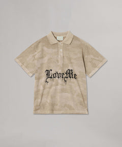 Aged Angel Camo SS Polo Shirt-Aries-Forget-me-nots Online Store