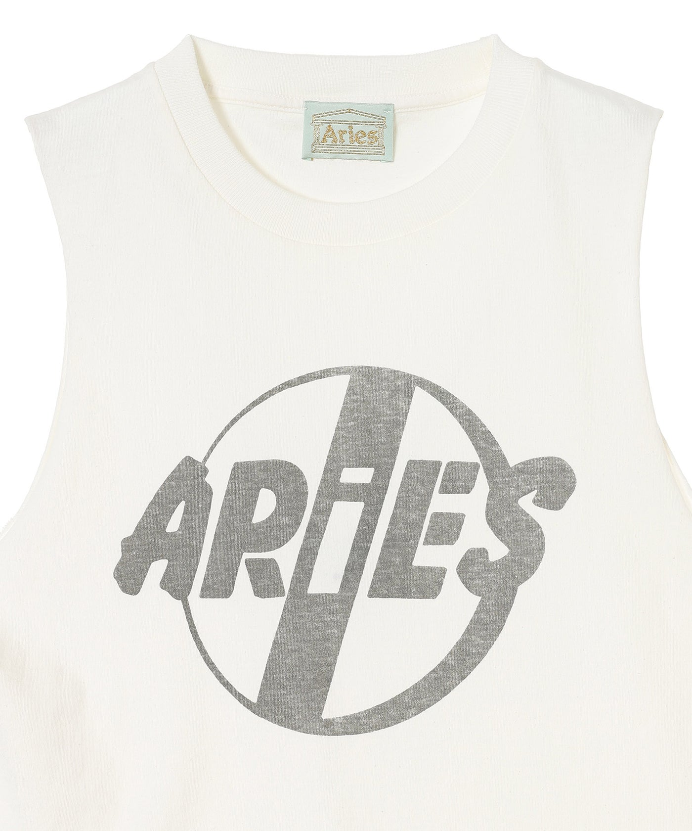 トップス Aries Slashed Vest Aries Arise Slashed Shoulder Temple Vest – Catfish Womens
