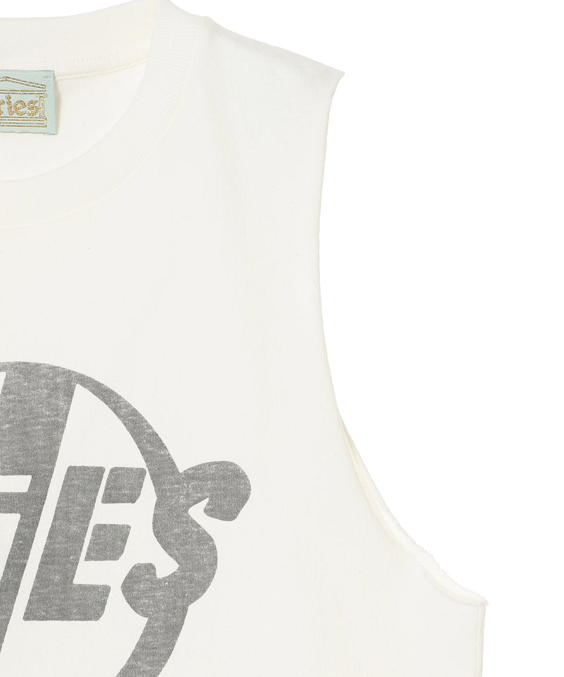 トップス Aries Slashed Vest Aries Arise Slashed Shoulder Temple Vest – Catfish Womens