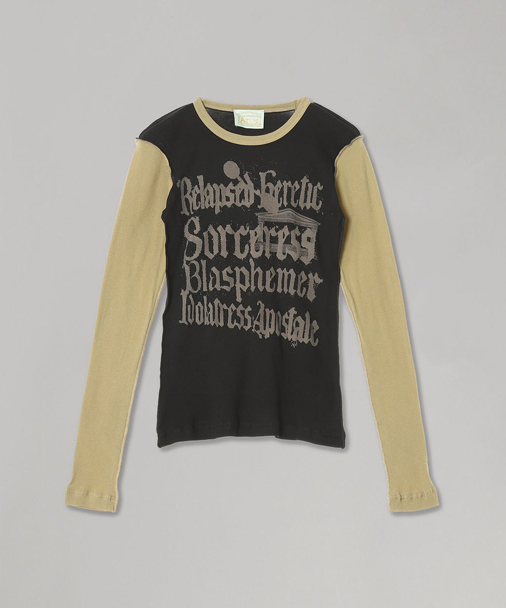 アリーズ(Aries)｜Relapsed Heretic Baby Ls Tee｜Forget-me-nots