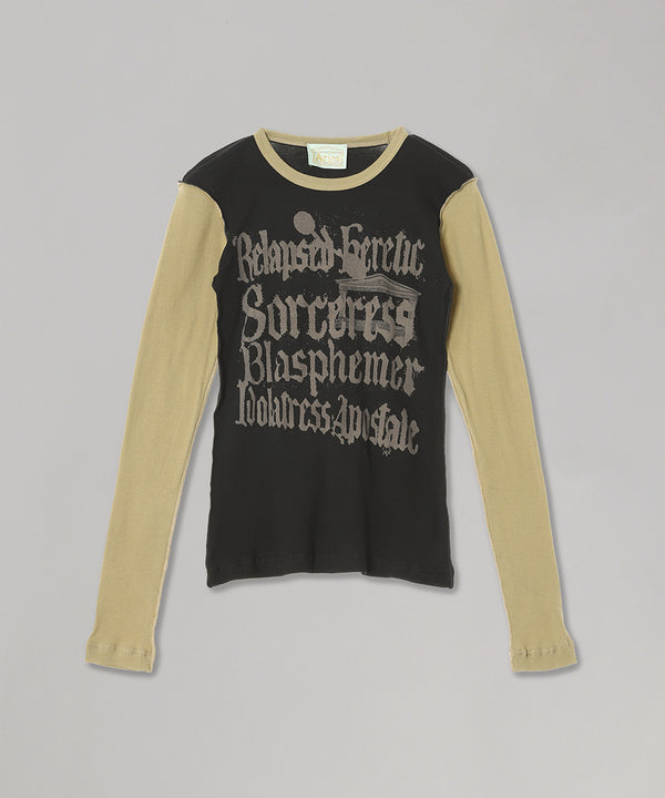 Relapsed Heretic Baby Ls Tee-Aries-Forget-me-nots Online Store