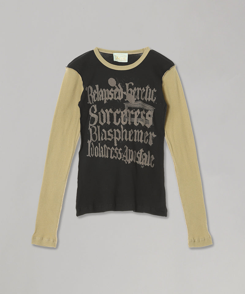 Relapsed Heretic Baby Ls Tee-Aries-Forget-me-nots Online Store