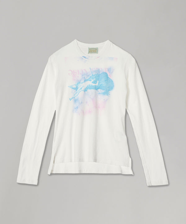 Necro Unicorn Slim Ls Tee-Aries-Forget-me-nots Online Store