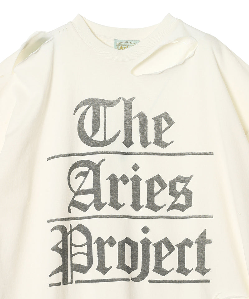 Distressed The Aries Project Dress-Aries-Forget-me-nots Online Store