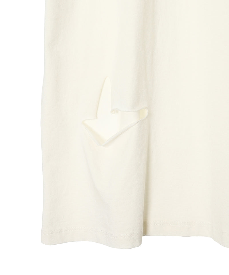 Distressed The Aries Project Dress-Aries-Forget-me-nots Online Store