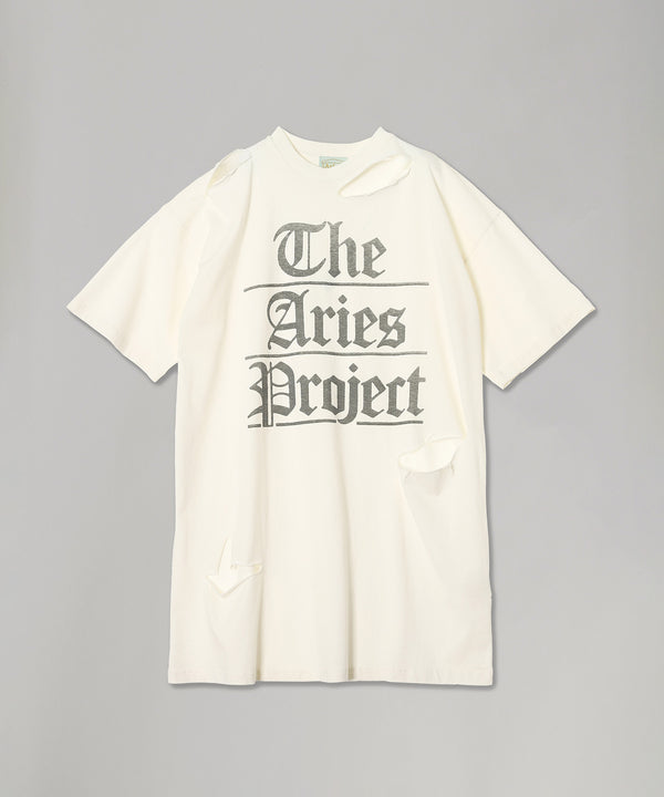 Distressed The Aries Project Dress-Aries-Forget-me-nots Online Store