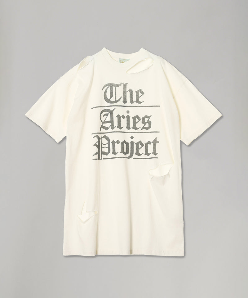 Distressed The Aries Project Dress-Aries-Forget-me-nots Online Store