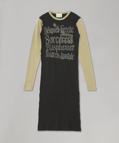 Relapsed Heretic Ls Dress-Aries-Forget-me-nots Online Store