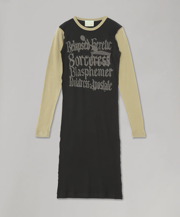 Relapsed Heretic Ls Dress-Aries-Forget-me-nots Online Store