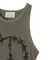 Barbed Peace Lightweight Vest Dress-Aries-Forget-me-nots Online Store