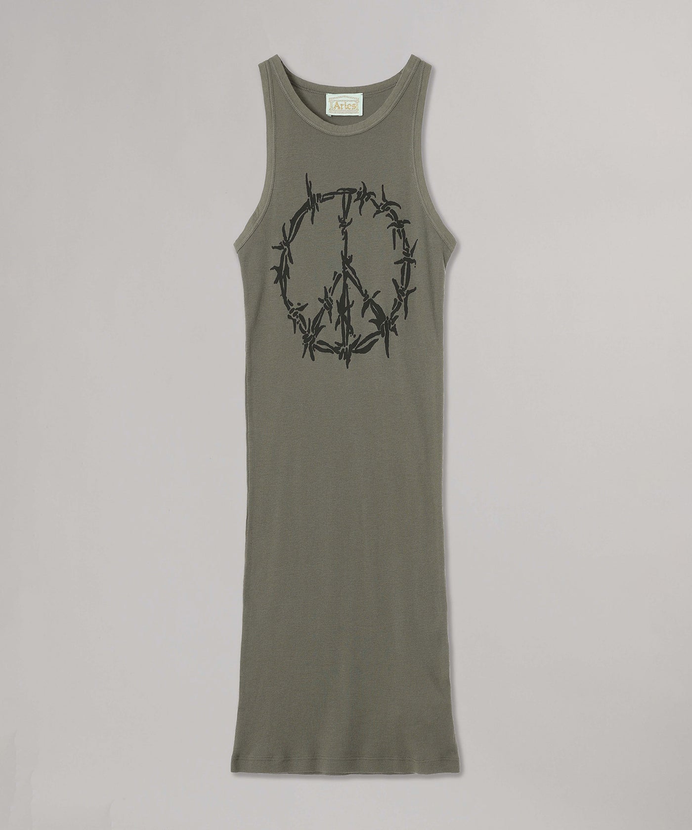 トップス Aries Slashed Vest Aries Arise - Slashed Shoulder Temple Vest (Pebble) – MILK STORE