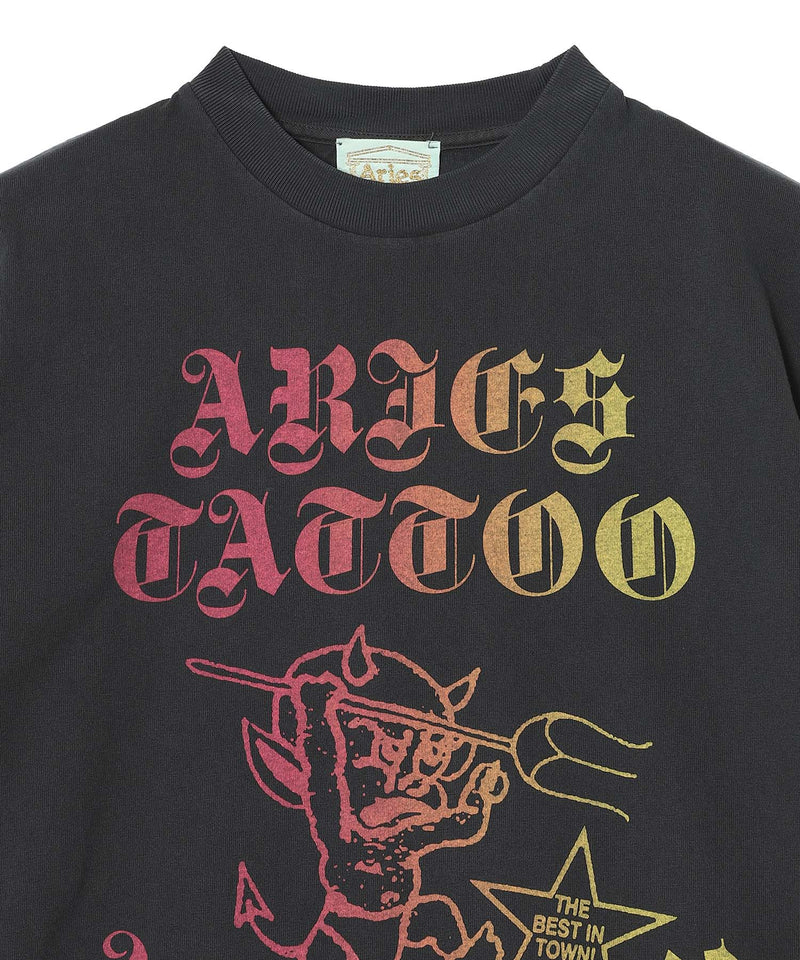 Faded Tattoo Shop Ss Tee-Aries-Forget-me-nots Online Store