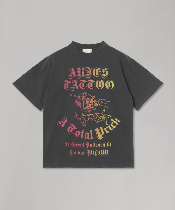 Faded Tattoo Shop Ss Tee-Aries-Forget-me-nots Online Store