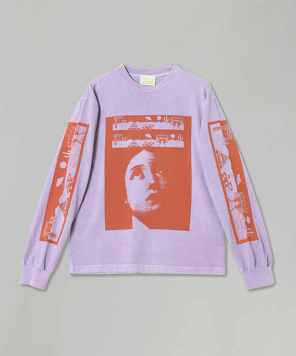 Faded Wingdings Ls Tee-Aries-Forget-me-nots Online Store