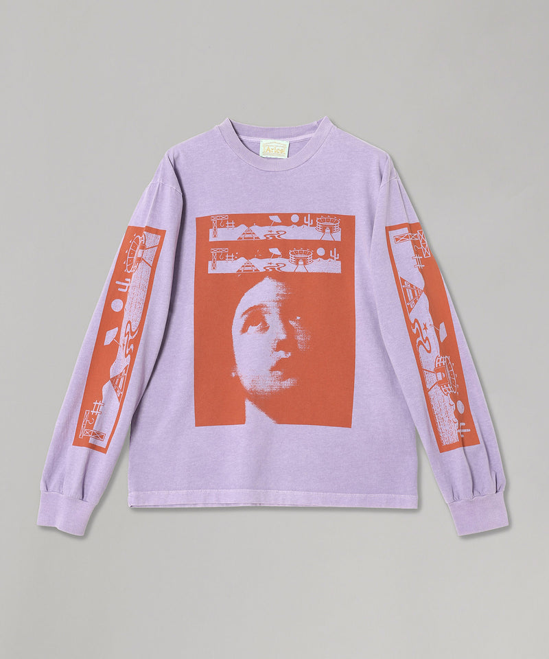 Faded Wingdings Ls Tee-Aries-Forget-me-nots Online Store