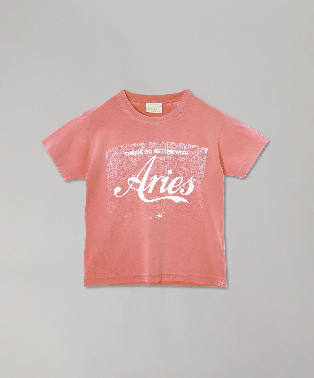 アリーズ(Aries)｜Sunbleached Cola Ss Tee - 250248001027