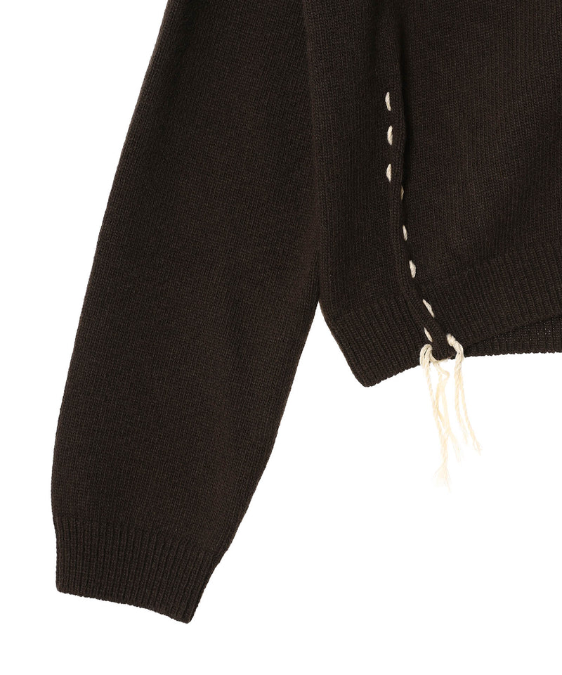 Morgan Hand Stitched Knit Cardigan-Andersson Bell-Forget-me-nots Online Store