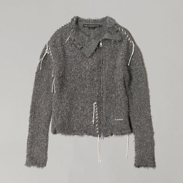 Andersson Bell/アンダーソンベル/DAMAGED CREW ニット アンダーソンベル(Andersson Bell)｜Harlow Damaged Knit Jacket