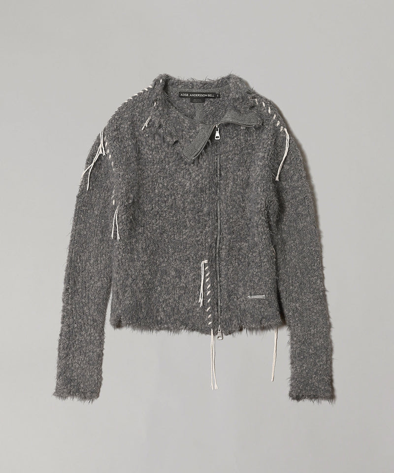 Harlow Damaged Knit Jacket-Andersson Bell-Forget-me-nots Online Store