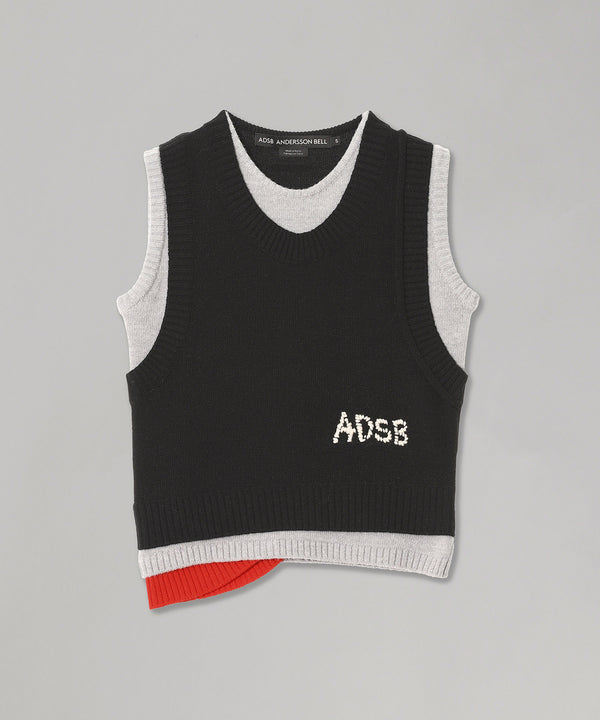 Tres Layered Sleeveless Top-Andersson Bell-Forget-me-nots Online Store